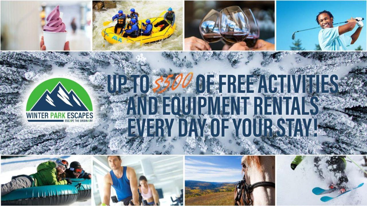 Ski In-Out Luxury Condo #3425 With Huge Hot Tub & Great Views - 500 Dollars Of Free Activities & Equipment Rentals Daily Winter Park Ngoại thất bức ảnh